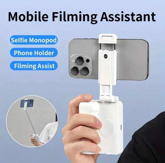 Portable Selfie Stick With Portable Remote