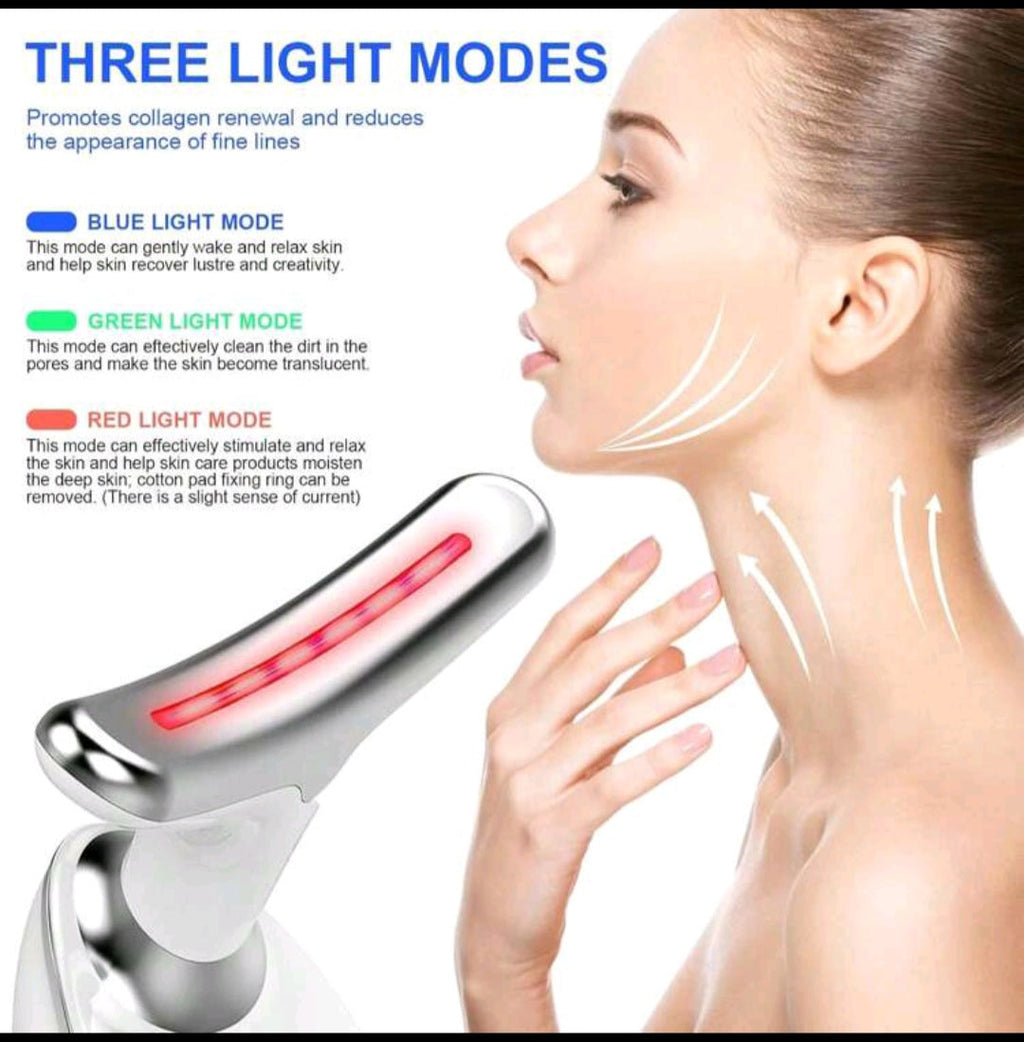 Micro-current massager handset